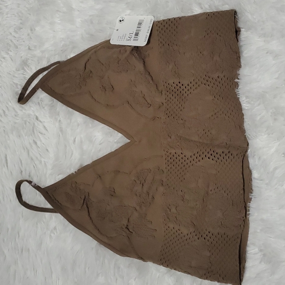 Free People Candy Seamless Bra Sand - Picture 8 of 14